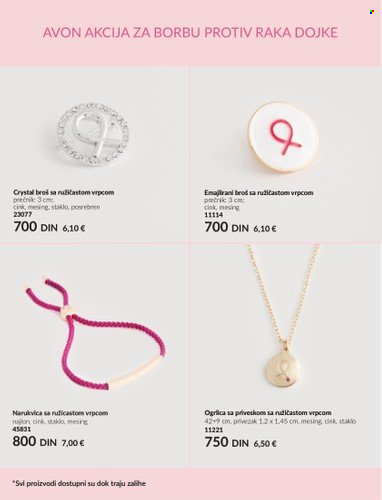 Avon katalog. Stranica 6