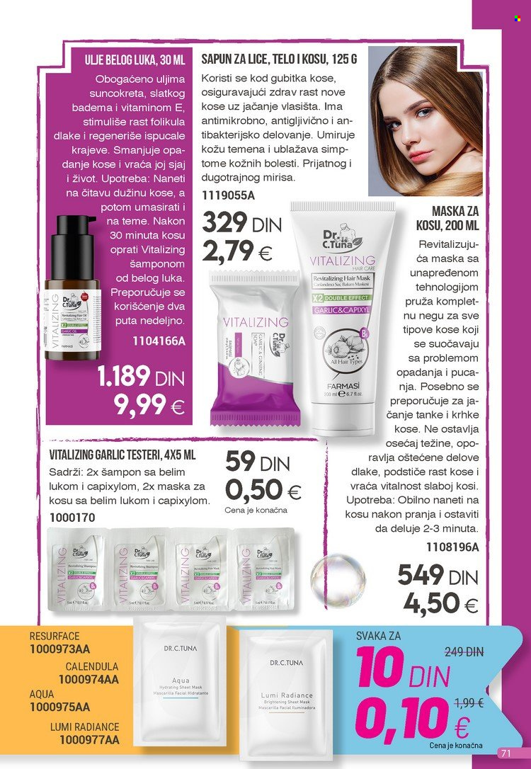 Farmasi katalog - 01.10.2023 - 31.10.2023. Stranica 71
