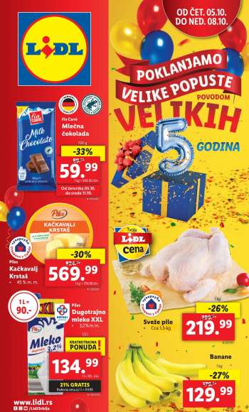 Lidl katalog - 05.10.2023 - 11.10.2023.