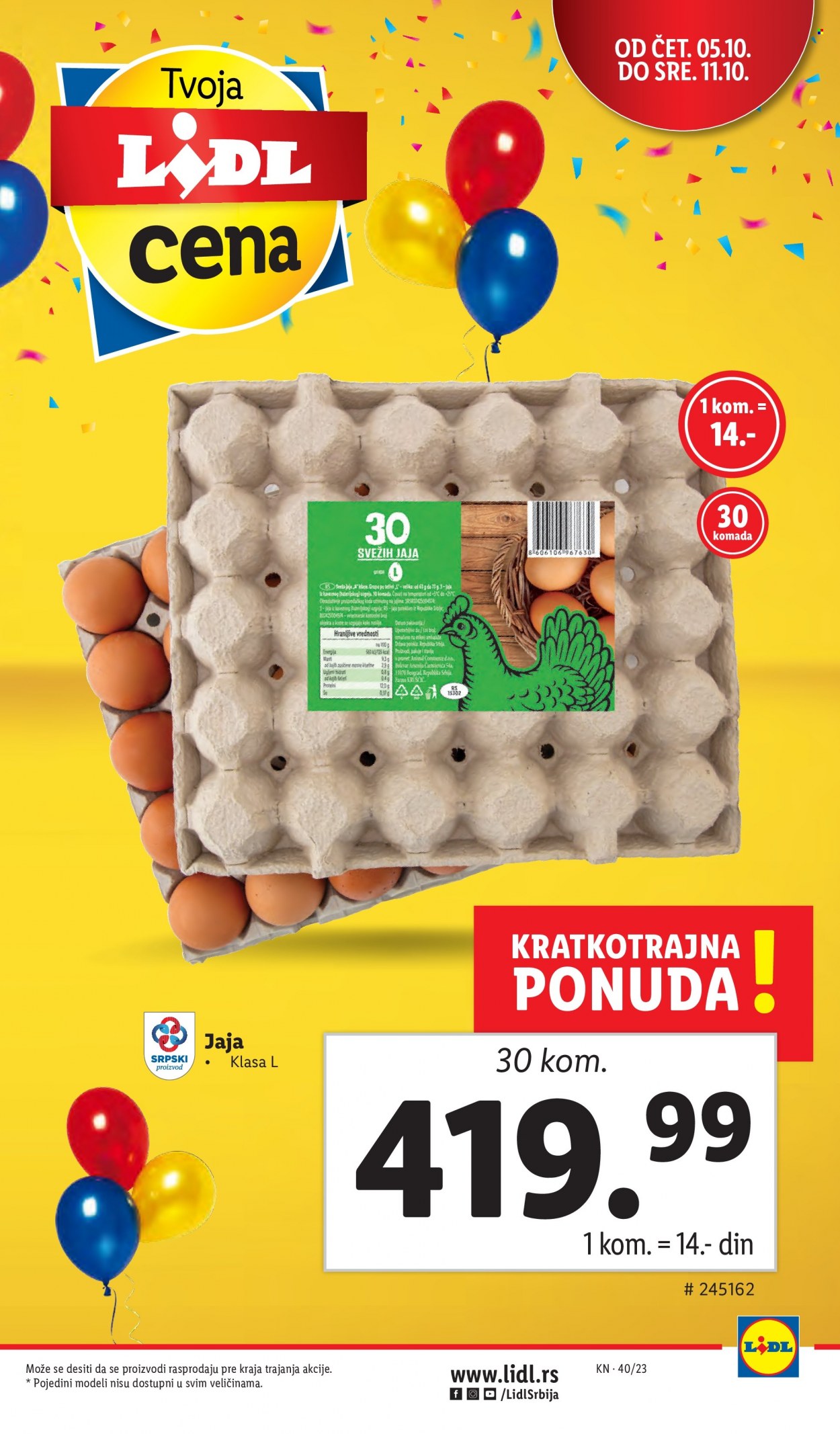 Lidl katalog - 05.10.2023 - 11.10.2023. Stranica 7