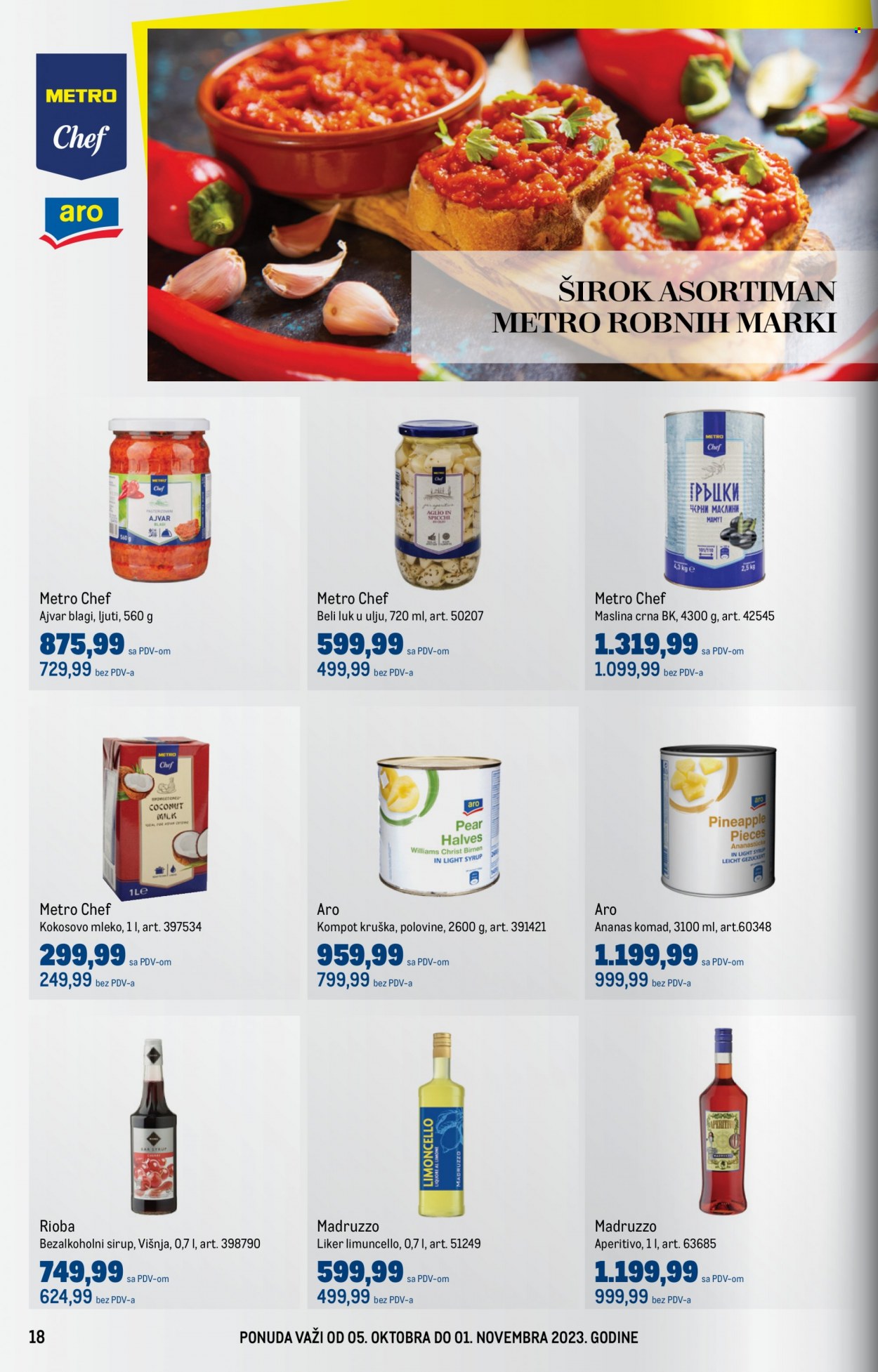 Metro katalog - 05.10.2023 - 01.11.2023. Stranica 18