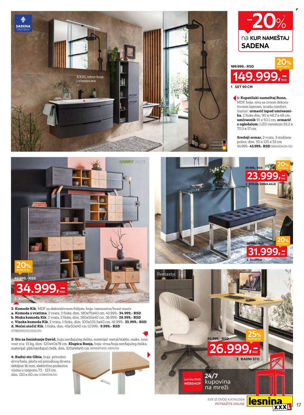 Lesnina XXXL katalog - 02.10.2023 - 29.10.2023. Stranica 17