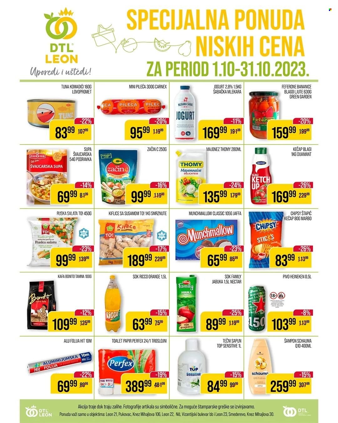 Leon Diskont katalog - 01.10.2023 - 31.10.2023. Stranica 1