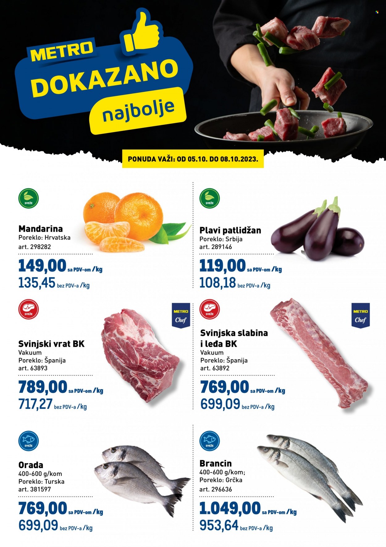 Metro katalog - 05.10.2023 - 08.10.2023. Stranica 1