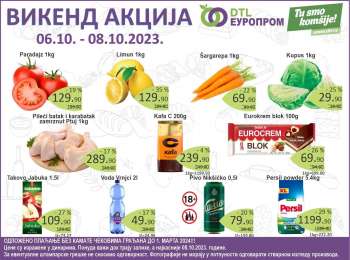 Europrom katalog - 06.10.2023 - 08.10.2023.