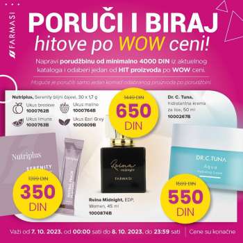 Farmasi katalog - 07.10.2023 - 08.10.2023.