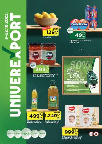 Univerexport katalog - 09.10.2023 - 22.10.2023.