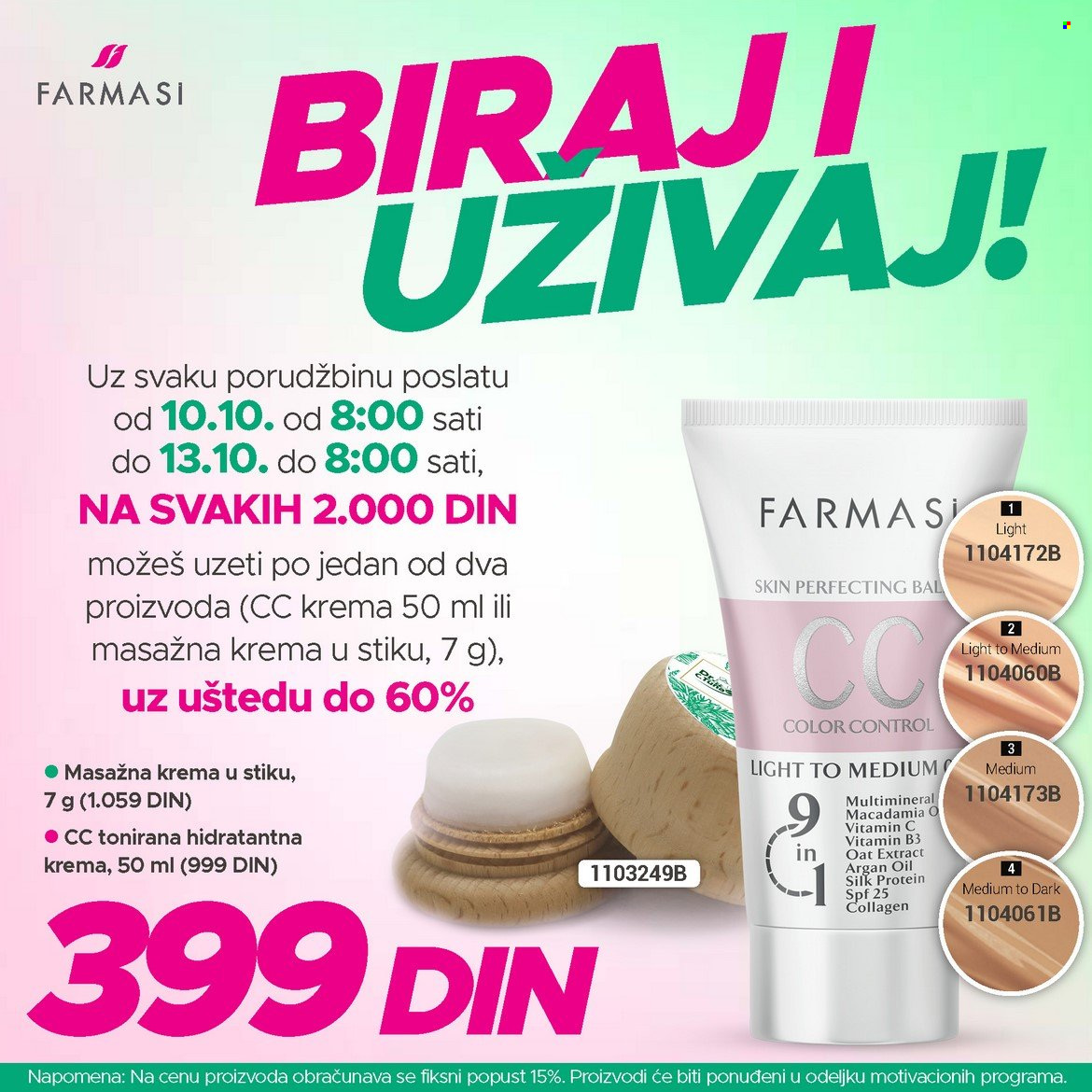 Farmasi katalog - 10.10.2023 - 13.10.2023. Stranica 1