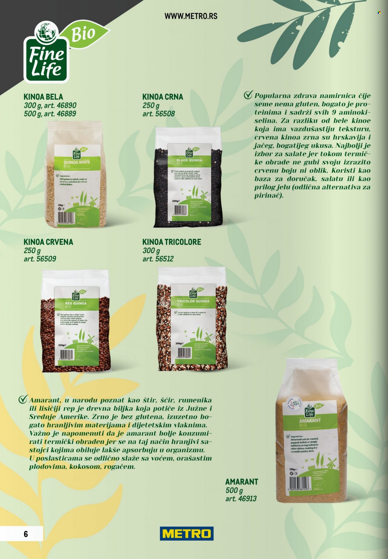 Metro katalog. Stranica 6