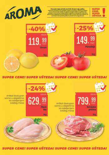 Aroma Market katalog - 12.10.2023 - 15.10.2023.