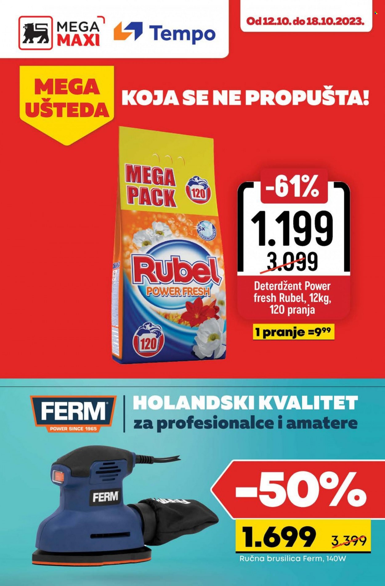 Mega Maxi katalog - 12.10.2023 - 18.10.2023. Stranica 1