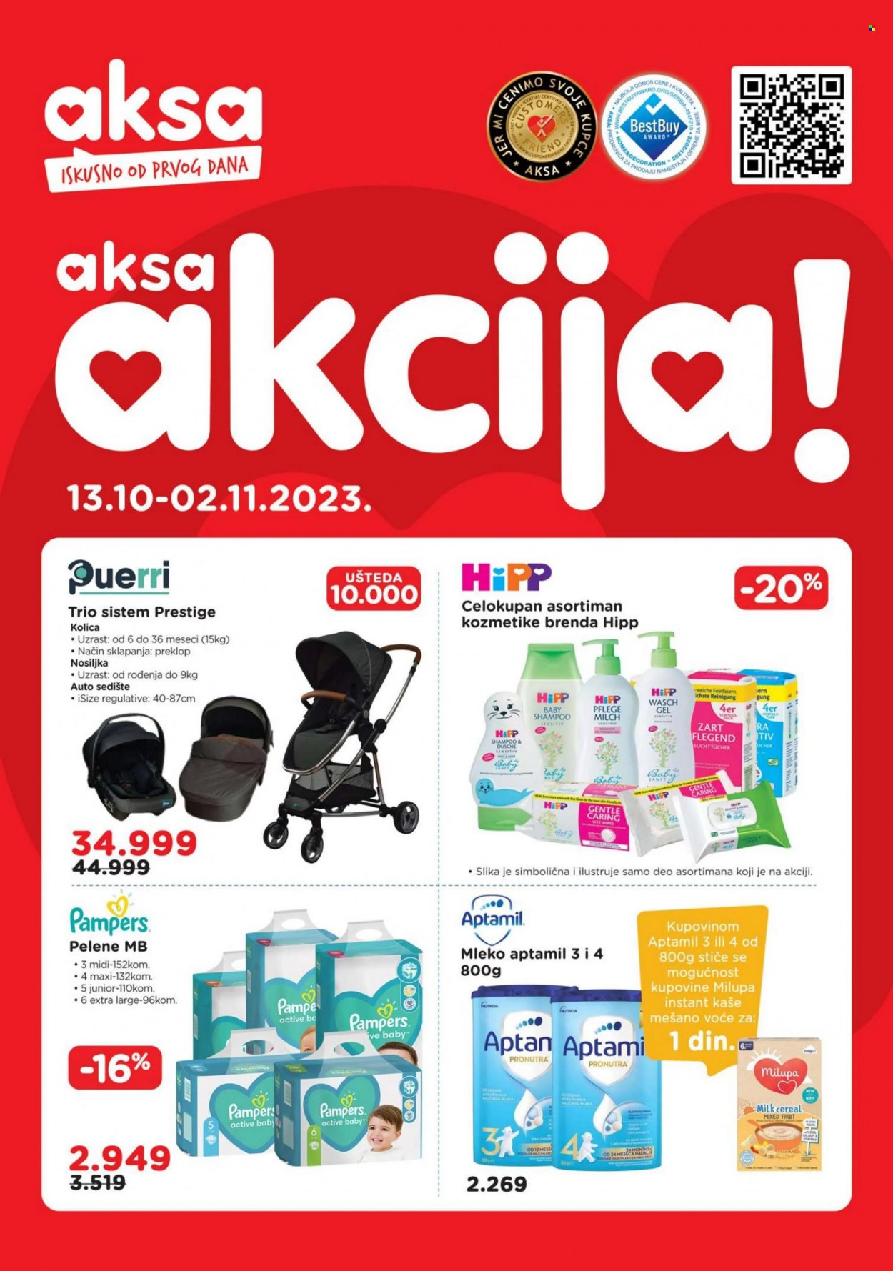 Aksa katalog - 13.10.2023 - 02.11.2023. Stranica 1
