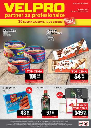 Velpro katalog - 16.10.2023 - 29.10.2023.