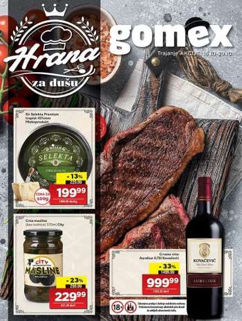Gomex katalog - 16.10.2023 - 29.10.2023.