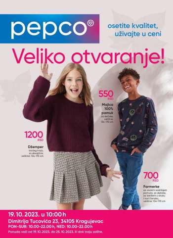 Pepco katalog - 19.10.2023 - 25.10.2023.