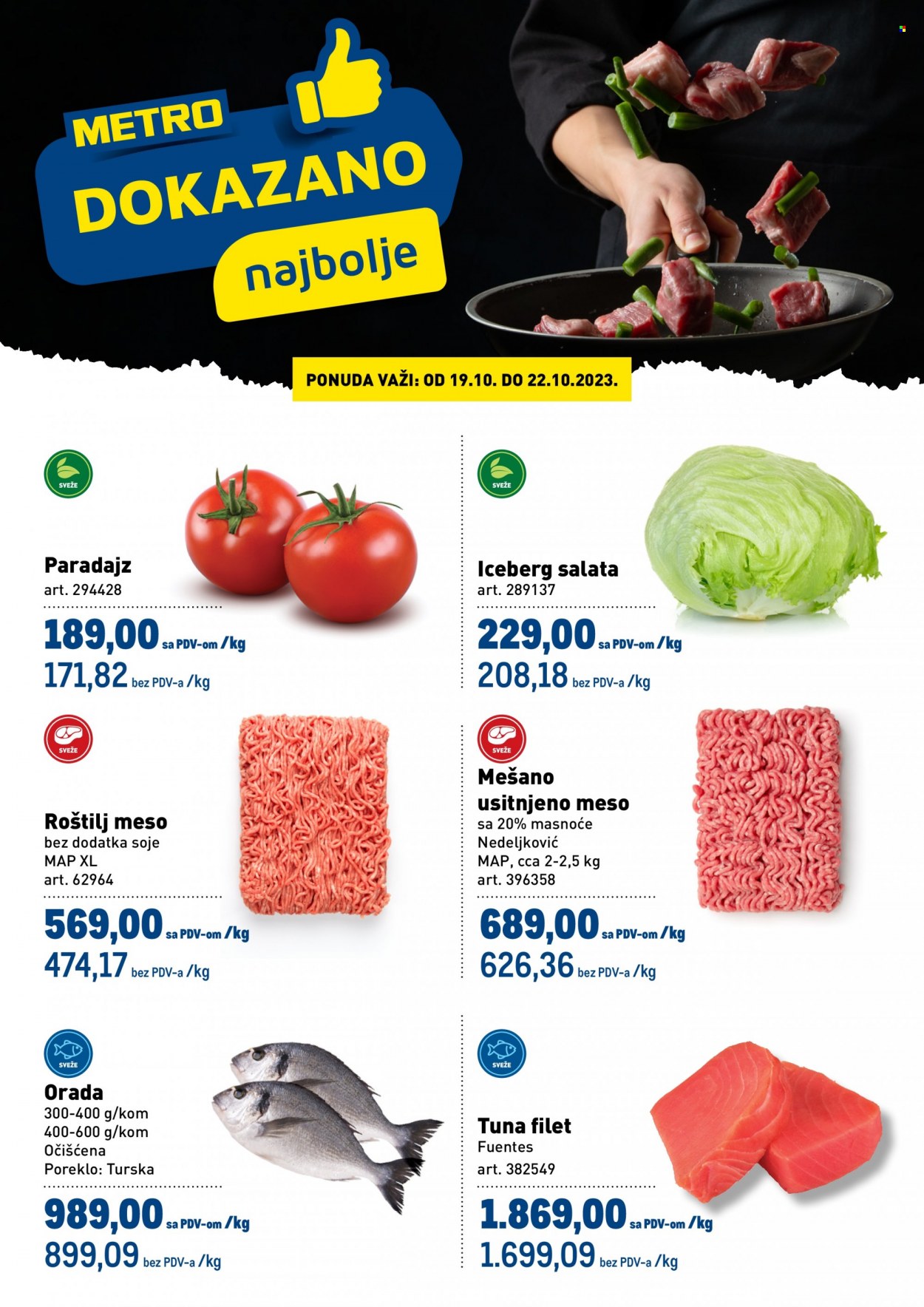 Metro katalog - 19.10.2023 - 22.10.2023. Stranica 1