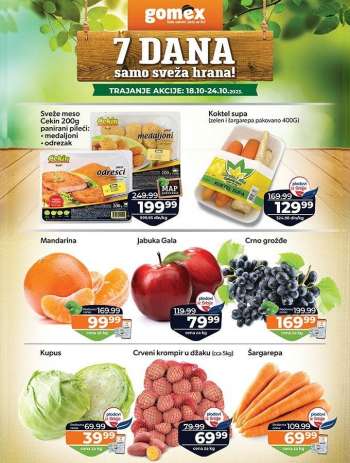 Gomex katalog - 18.10.2023 - 24.10.2023.