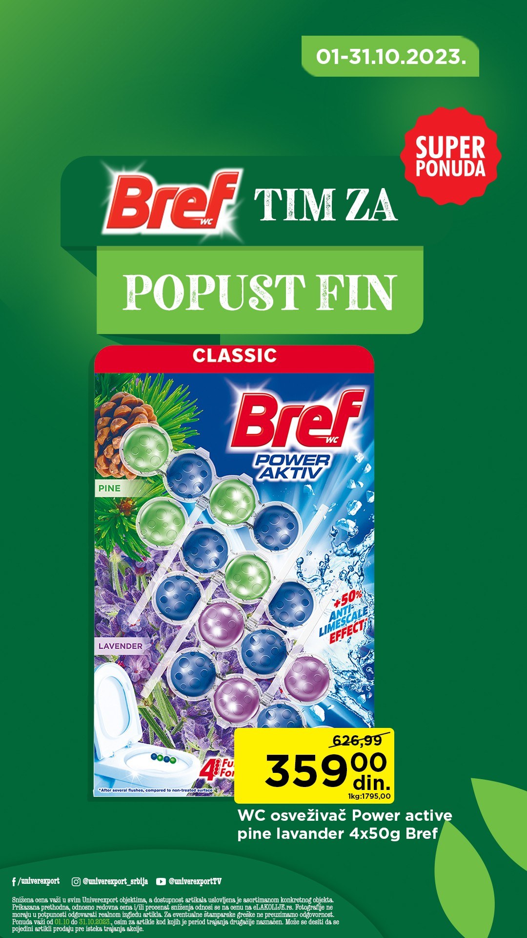 Univerexport katalog - 01.10.2023 - 31.10.2023. Stranica 1