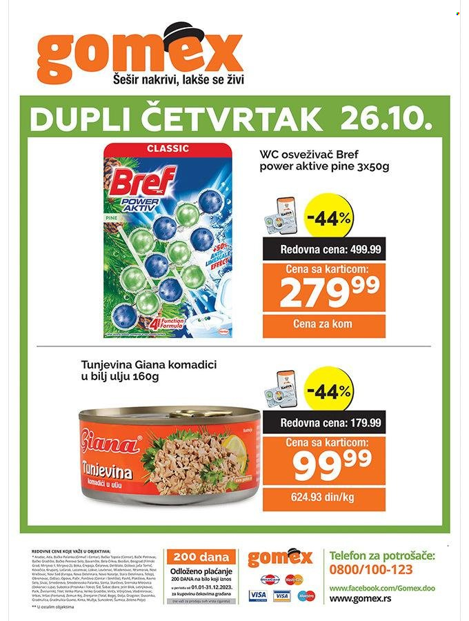 Gomex katalog - 26.10.2023 - 26.10.2023. Stranica 1