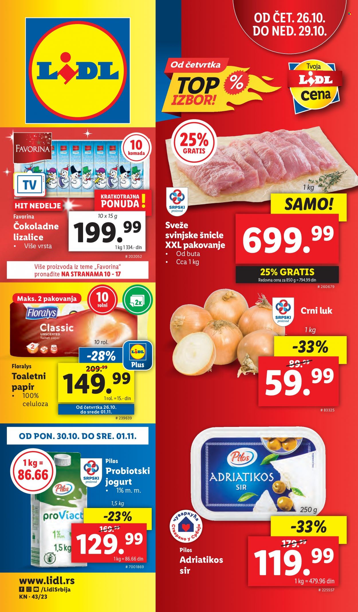 Lidl katalog - 26.10.2023 - 01.11.2023. Stranica 1