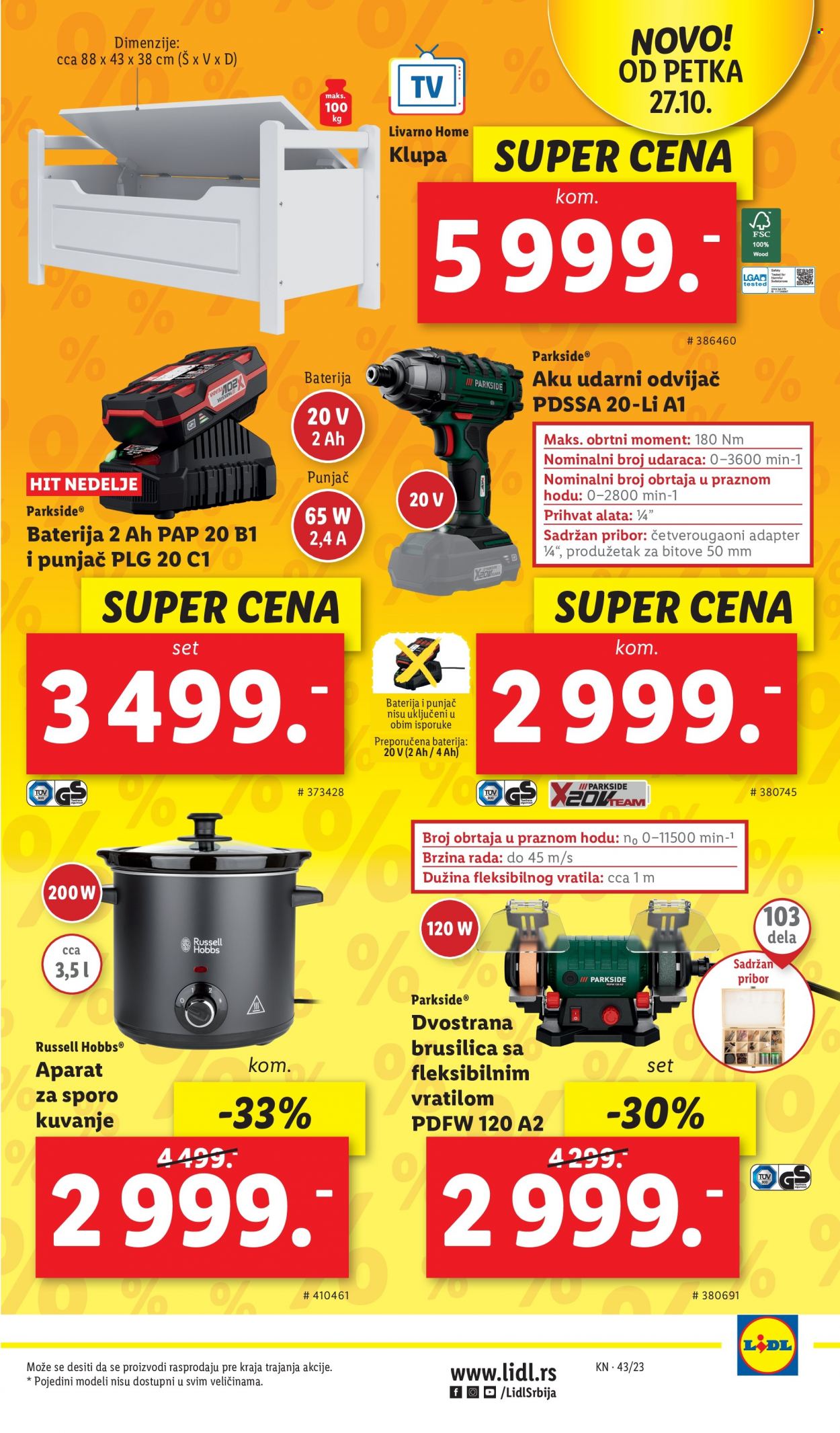 Lidl katalog - 26.10.2023 - 01.11.2023. Stranica 11