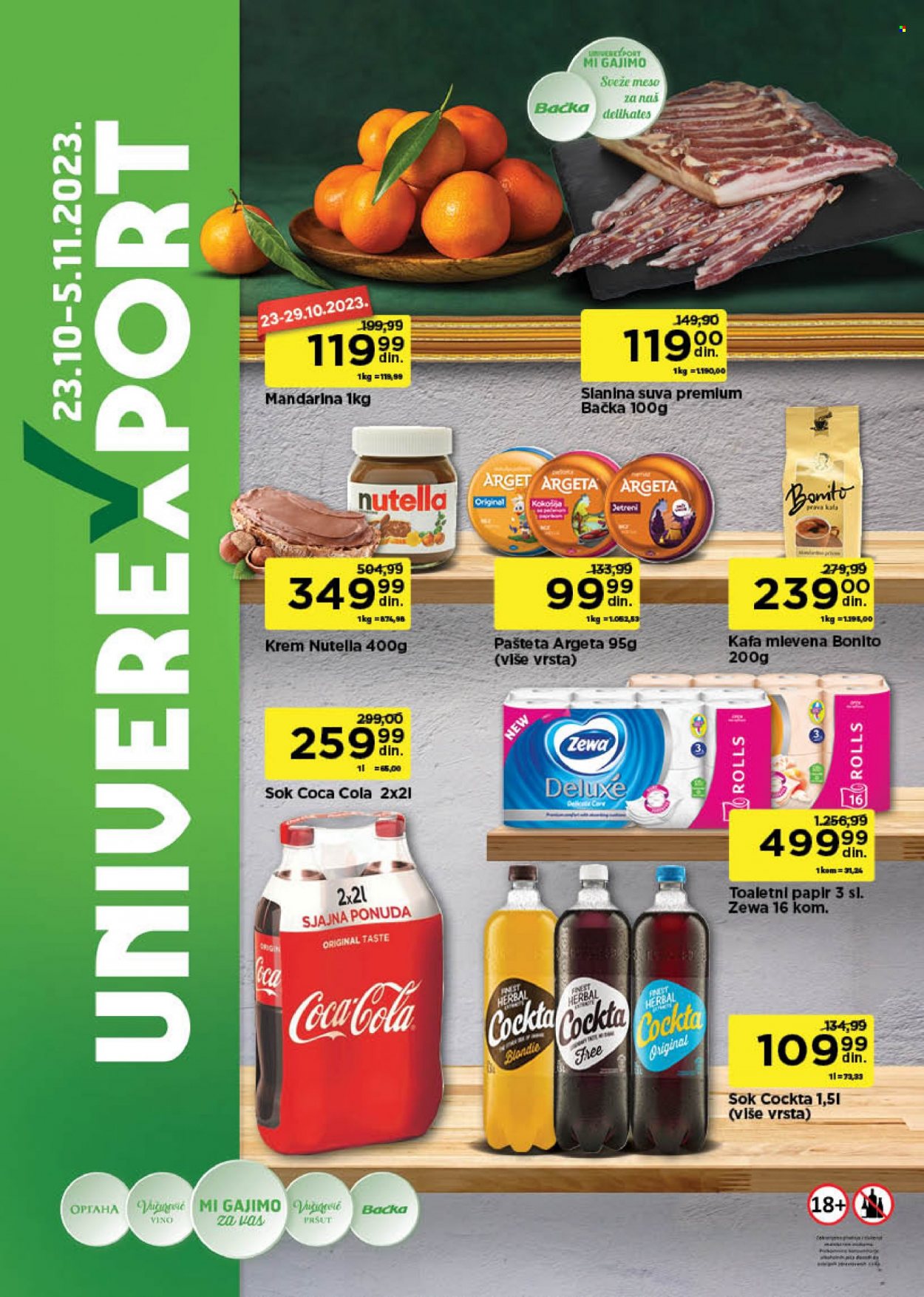 Univerexport katalog - 23.10.2023 - 05.11.2023. Stranica 1