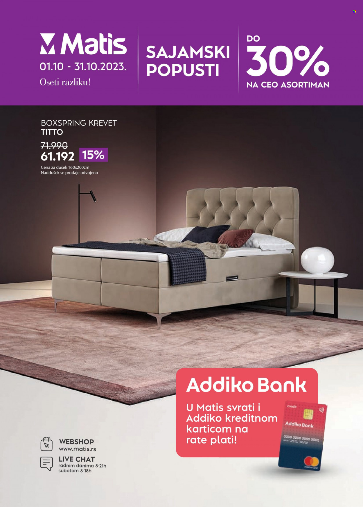 Matis katalog - 01.10.2023 - 31.10.2023. Stranica 1