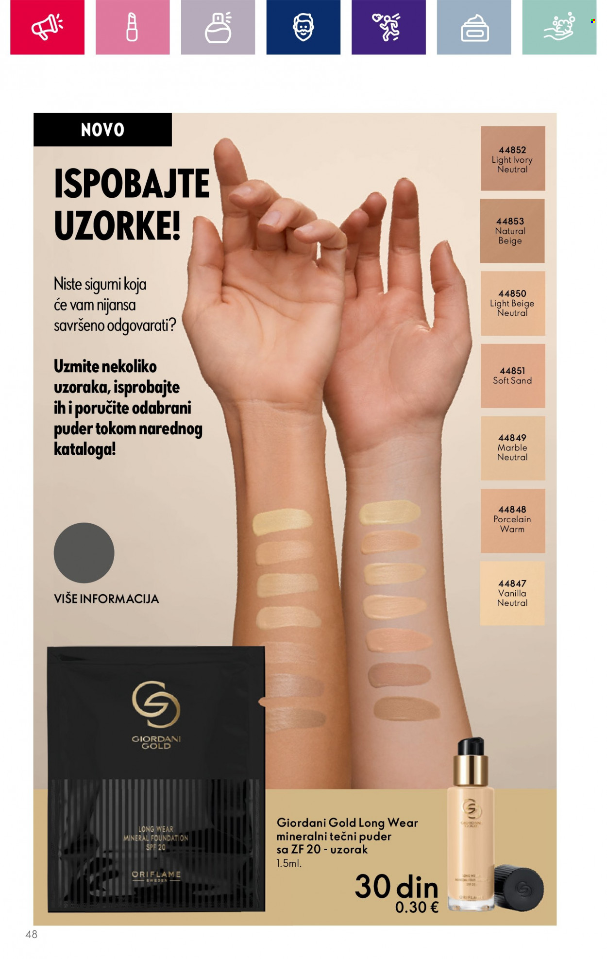 Oriflame katalog - 25.10.2023 - 07.11.2023. Stranica 48