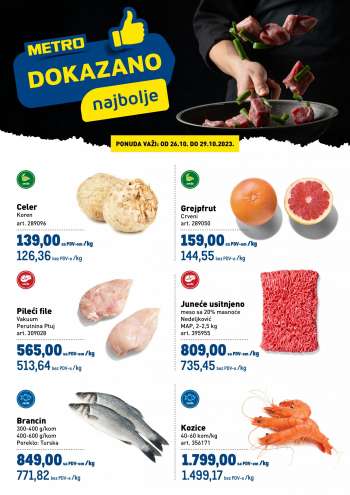 Metro katalog - 26.10.2023 - 29.10.2023.