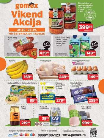 Gomex katalog - 26.10.2023 - 29.10.2023.