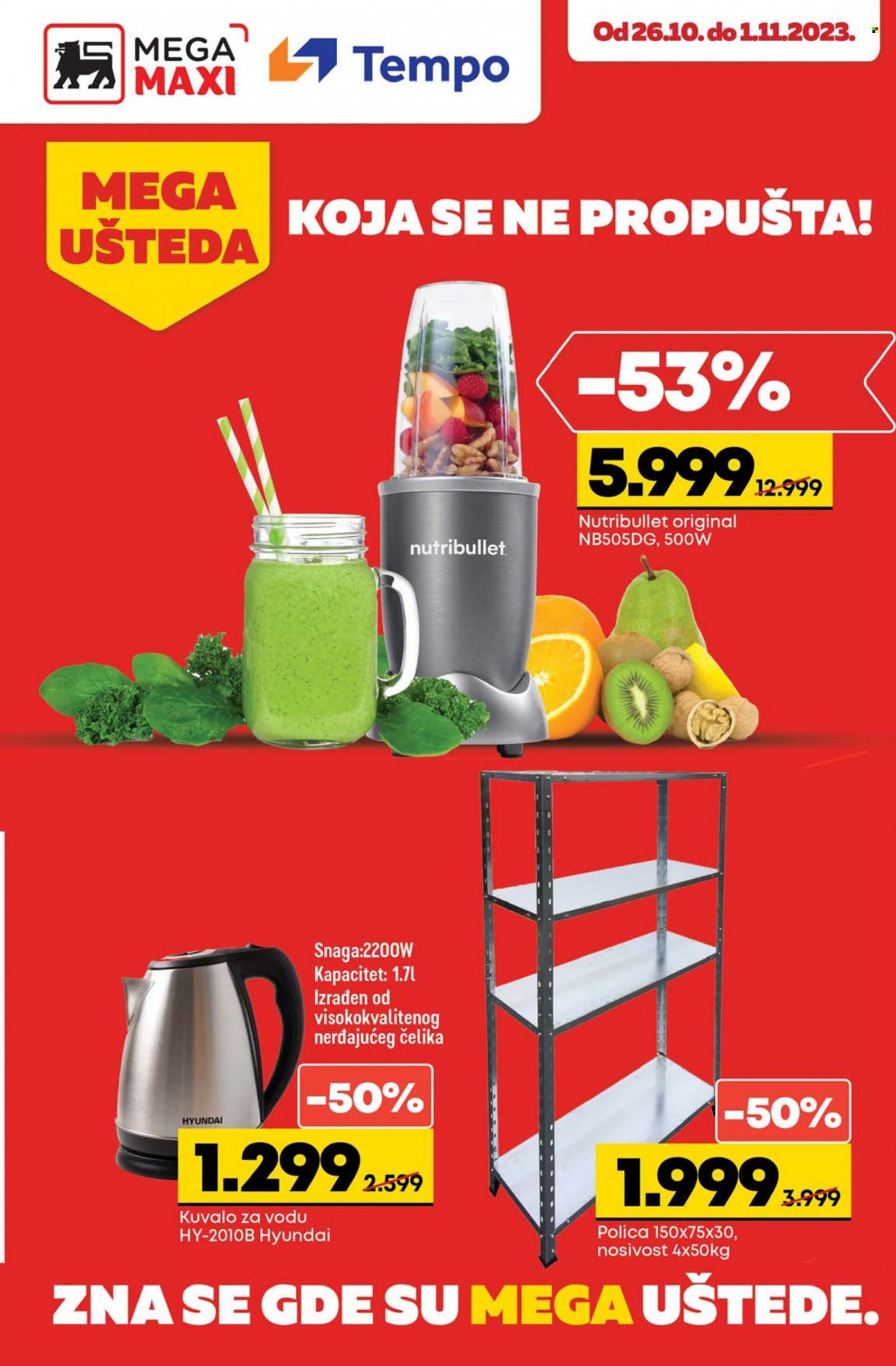 Mega Maxi katalog - 26.10.2023 - 01.11.2023. Stranica 1