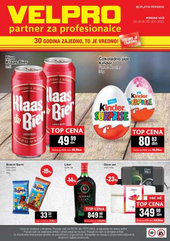 Velpro katalog - 30.10.2023 - 12.11.2023.