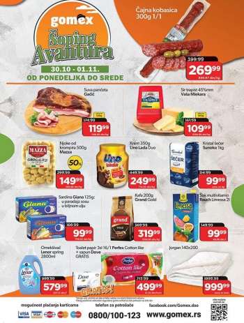 Gomex katalog - 30.10.2023 - 01.11.2023.