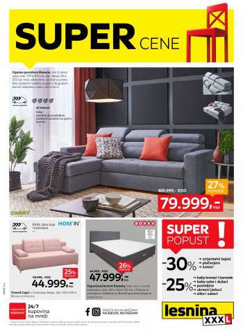 Lesnina XXXL katalog - 30.10.2023 - 12.11.2023.