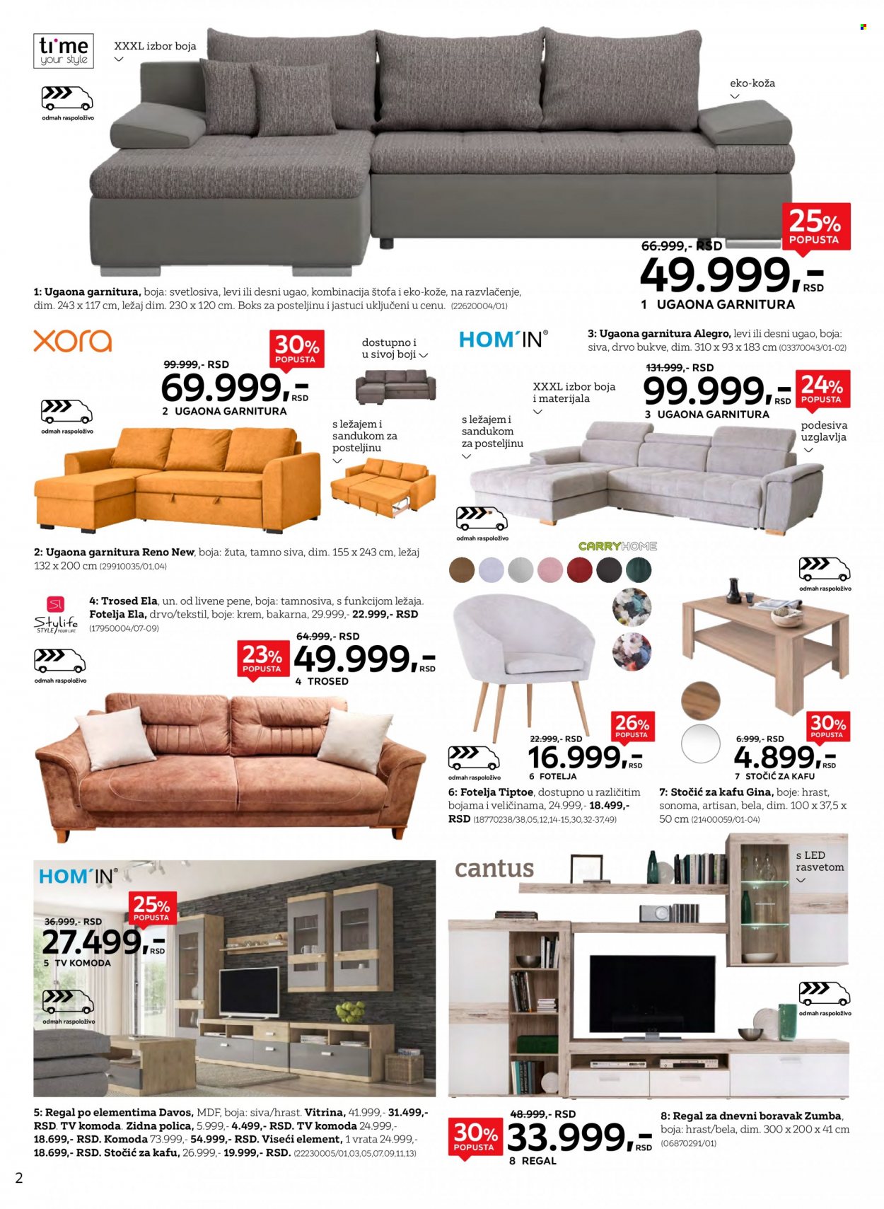 Lesnina XXXL katalog - 30.10.2023 - 12.11.2023. Stranica 2