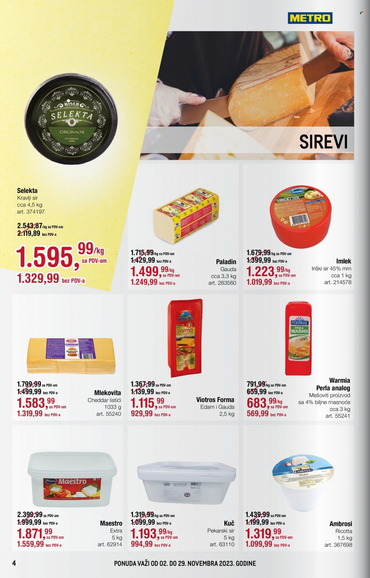 Metro katalog - 02.11.2023 - 29.11.2023. Stranica 4