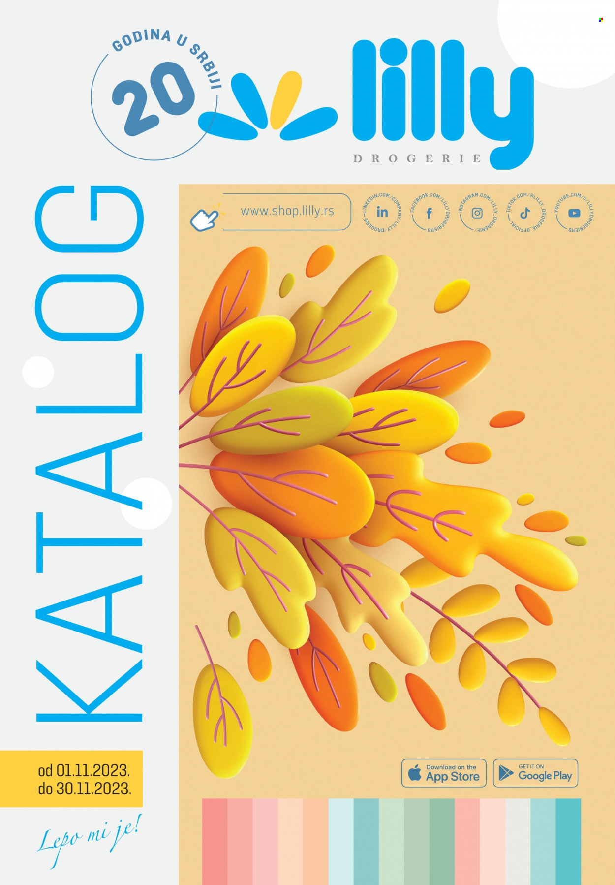 Lilly Drogerie katalog - 01.11.2023 - 30.11.2023. Stranica 1