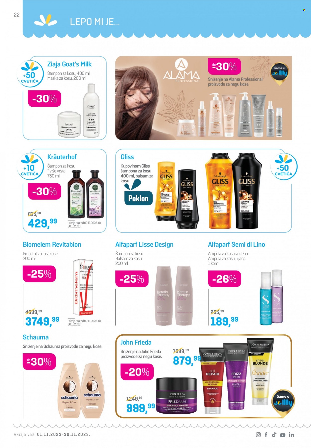 Lilly Drogerie katalog - 01.11.2023 - 30.11.2023. Stranica 22