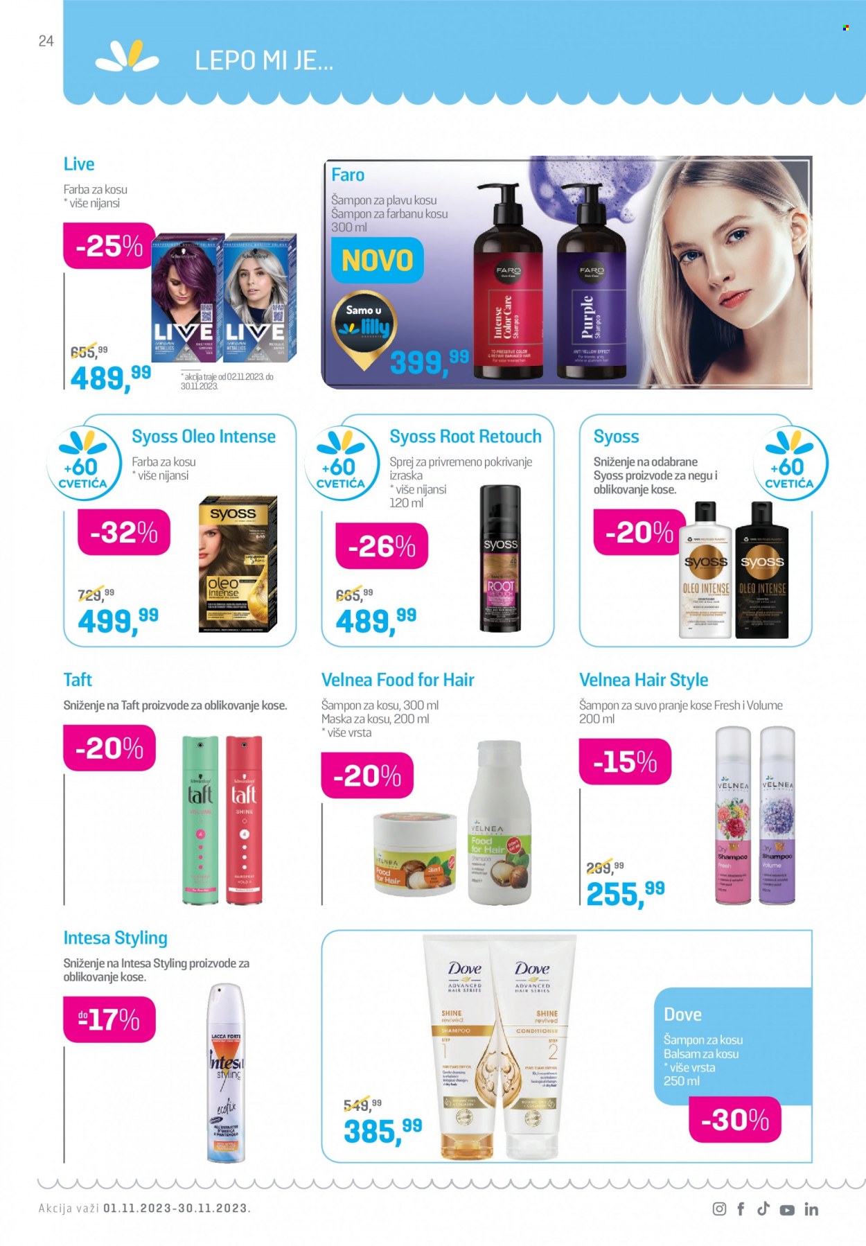 Lilly Drogerie katalog - 01.11.2023 - 30.11.2023. Stranica 24