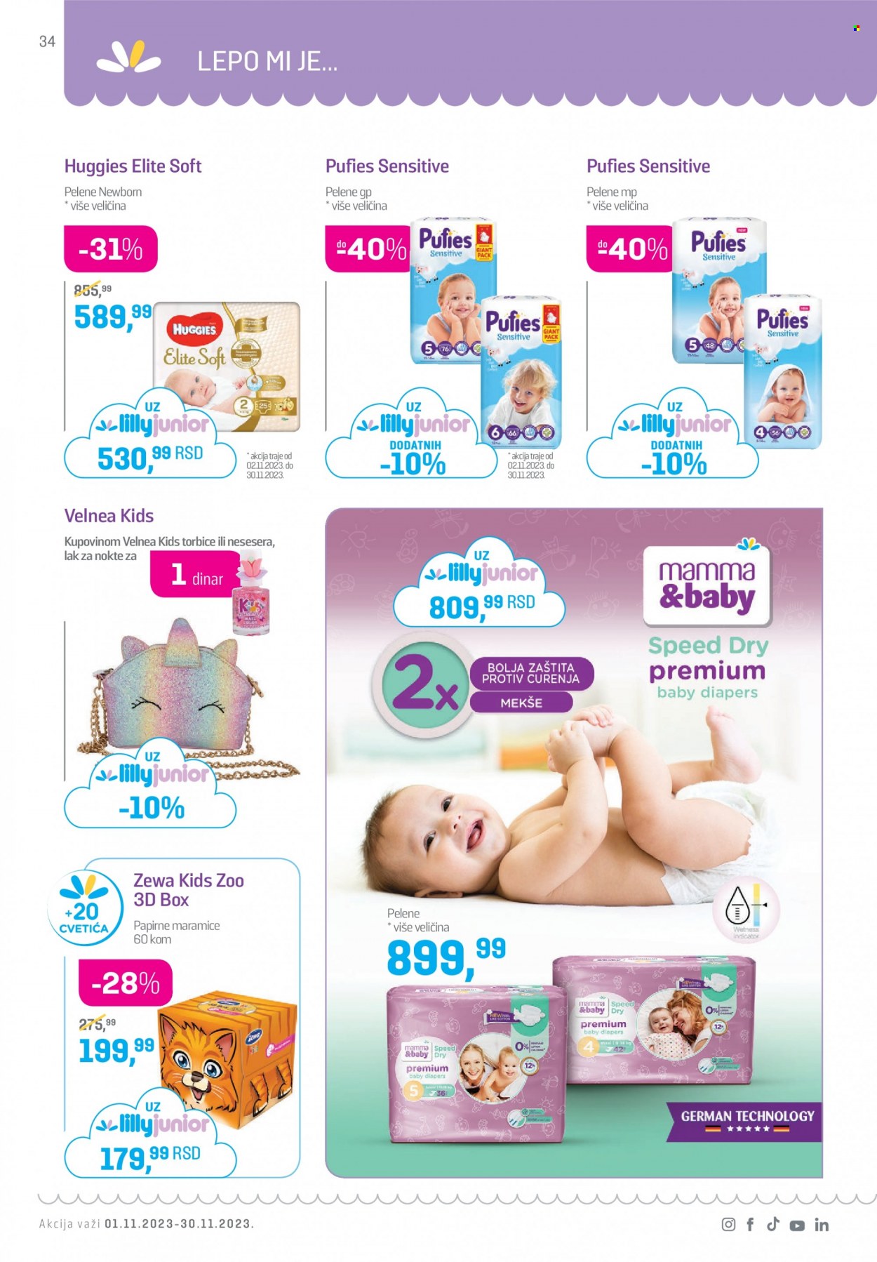 Lilly Drogerie katalog - 01.11.2023 - 30.11.2023. Stranica 34