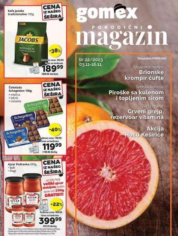 Gomex katalog - 03.11.2023 - 16.11.2023.