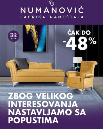 Numanović katalog - 03.11.2023 - 03.12.2023.
