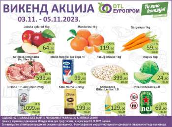 Europrom katalog - 03.11.2023 - 05.11.2023.