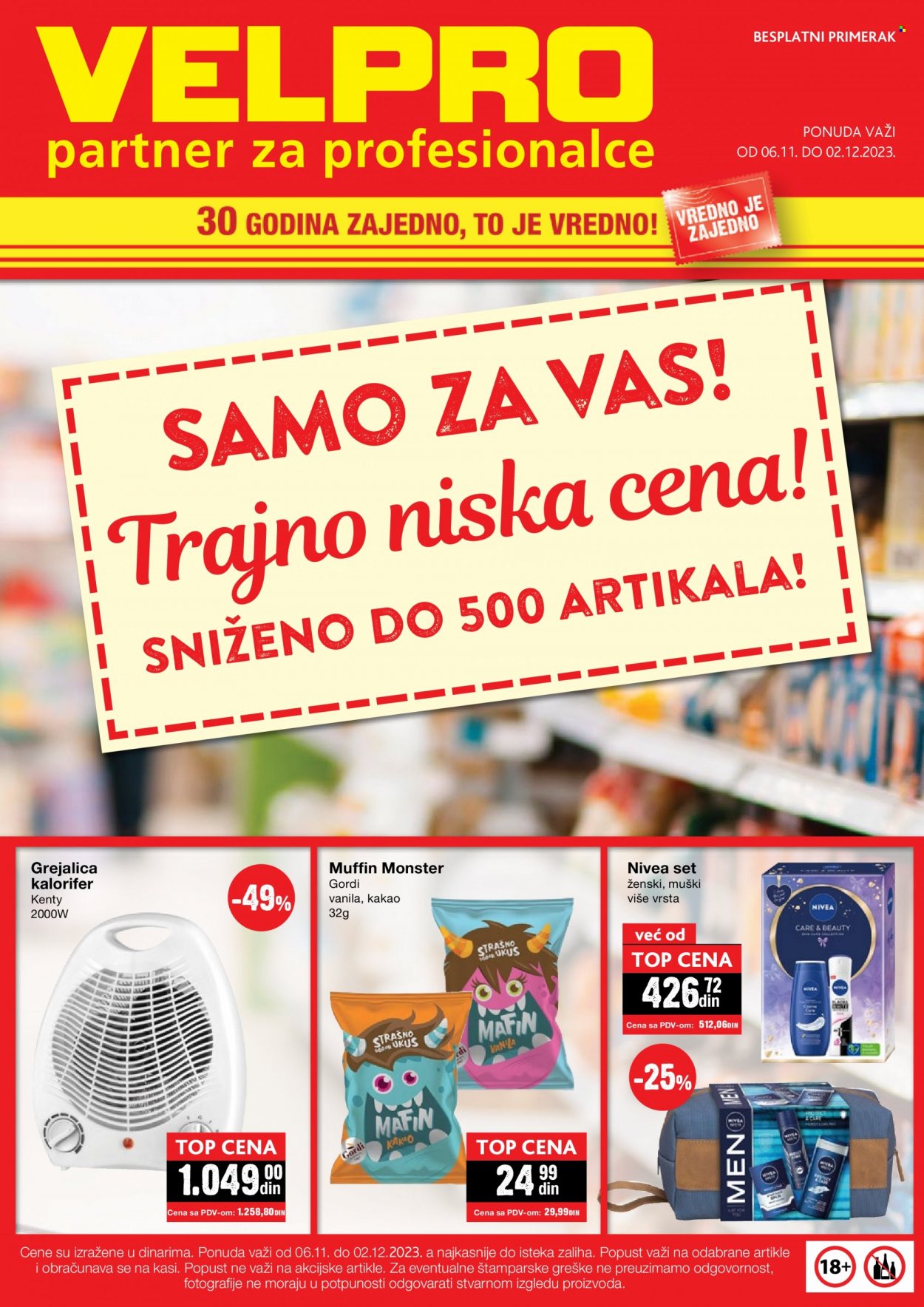 Velpro katalog - 06.11.2023 - 02.12.2023. Stranica 1