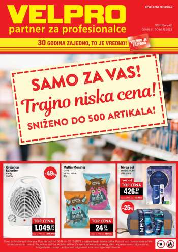 Velpro katalog - 06.11.2023 - 02.12.2023.