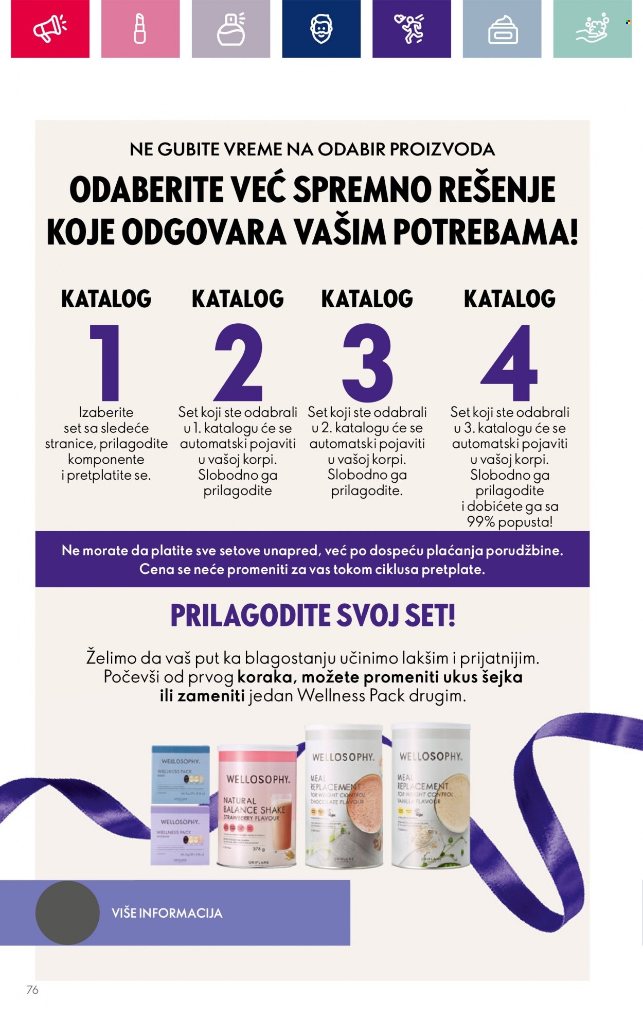 thumbnail - Oriflame katalog - 08.11.2023 - 28.11.2023 - Proizvodi na akciji - korpa. Stranica 78.
