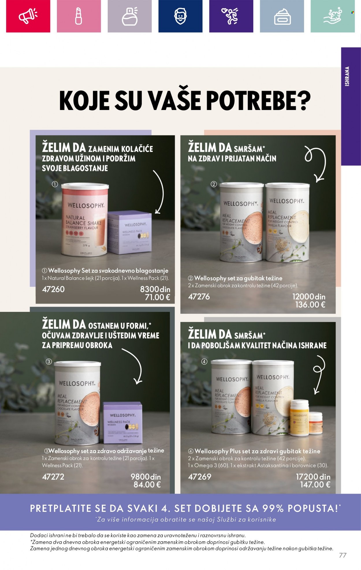 thumbnail - Oriflame katalog - 08.11.2023 - 28.11.2023 - Proizvodi na akciji - Natural Balance, omega 3. Stranica 79.