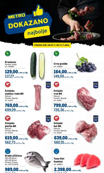Metro katalog - 09.11.2023 - 12.11.2023.