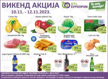 Europrom katalog - 10.11.2023 - 12.11.2023.