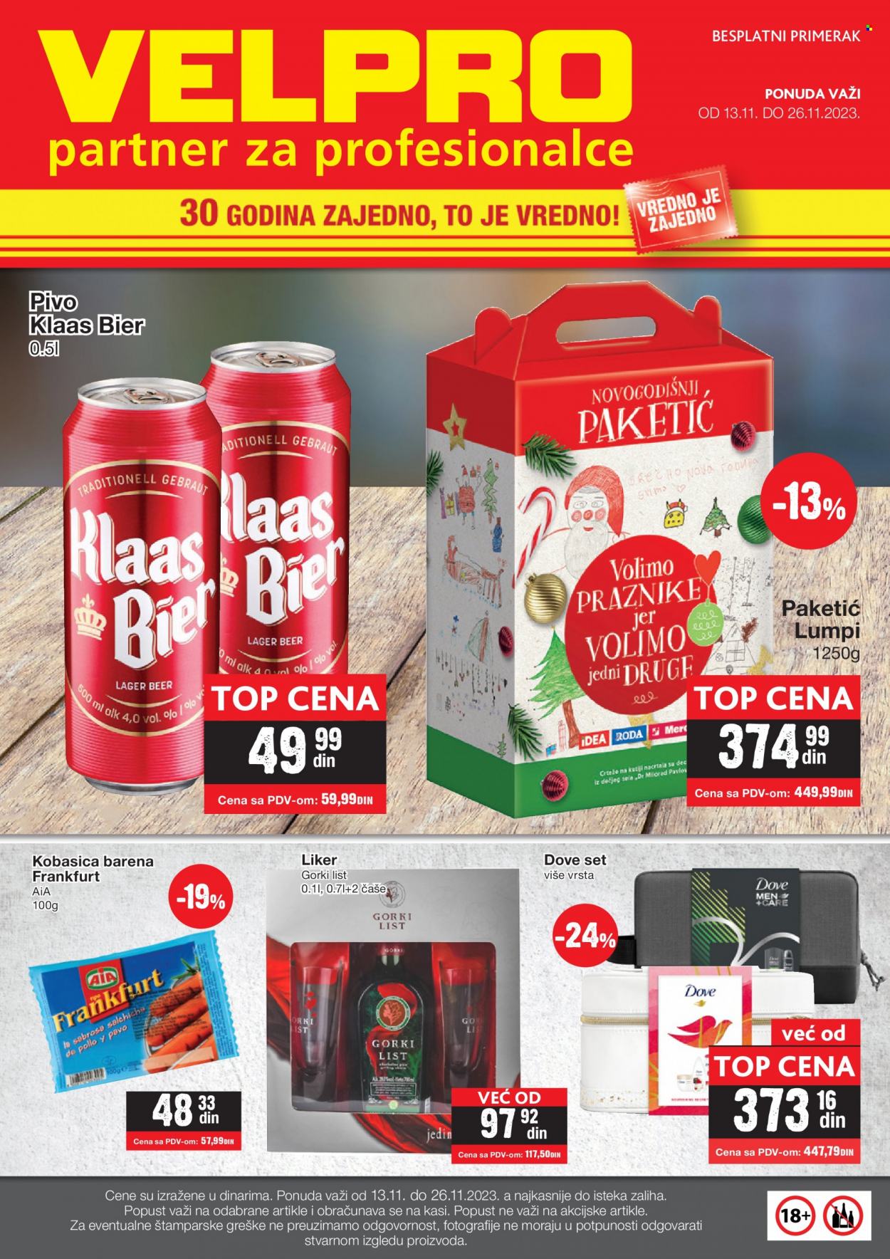 Velpro katalog - 13.11.2023 - 26.11.2023. Stranica 1